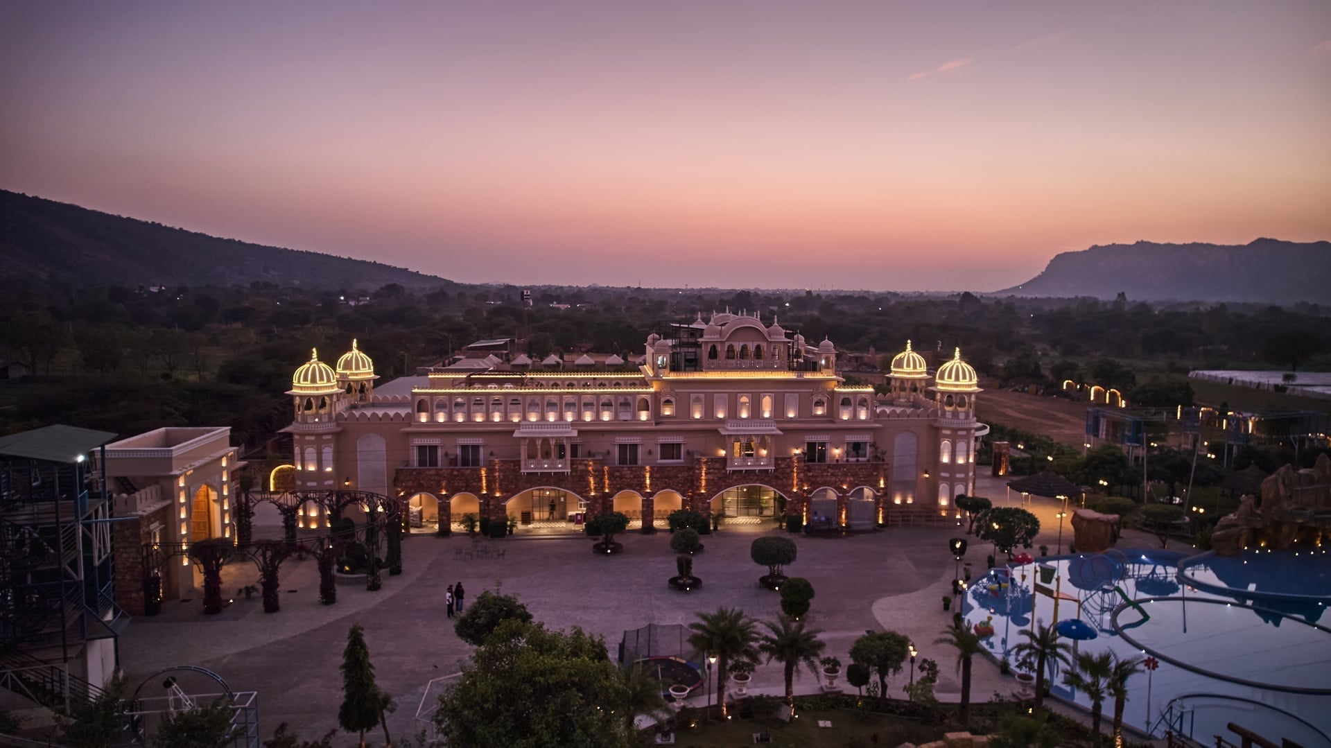 Aerial View of Resort